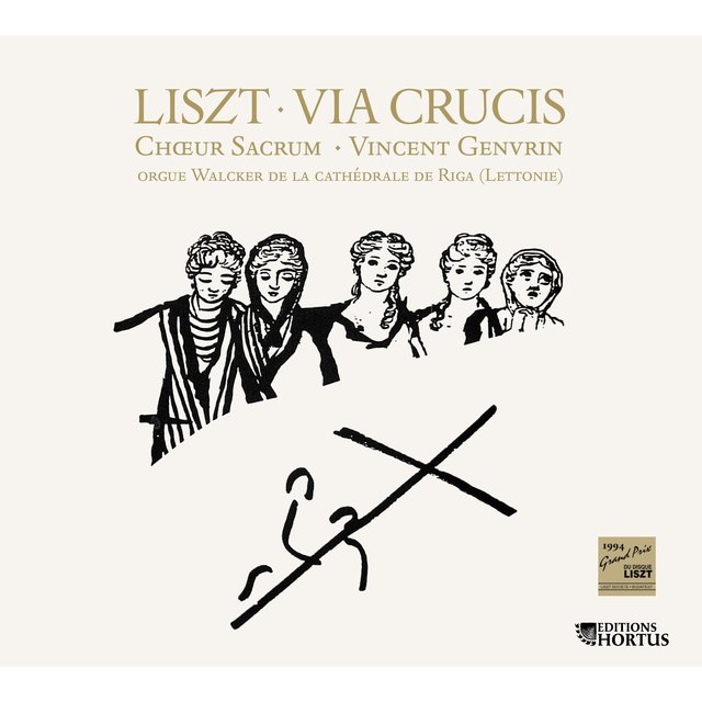 Couverture de Liszt: Via crucis