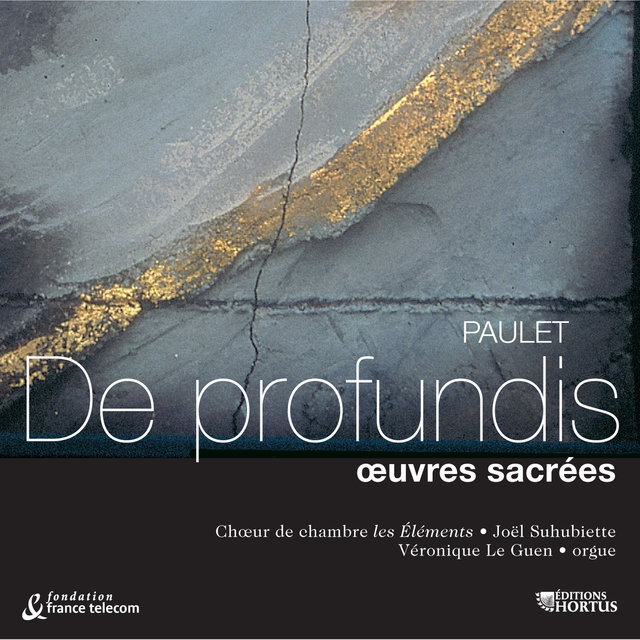 Couverture de Paulet: De profundis (Œuvres sacrées)