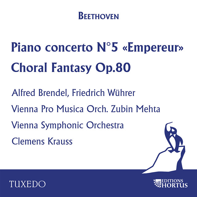 Couverture de Beethoven: Piano Concerto No. 5 "Empereur" & Choral Fantasy Op. 80