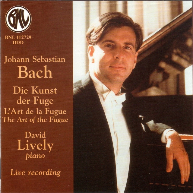 Couverture de Bach: Die Kunst der Fuge, L'Art de la Fugue, The Art of the Fugue