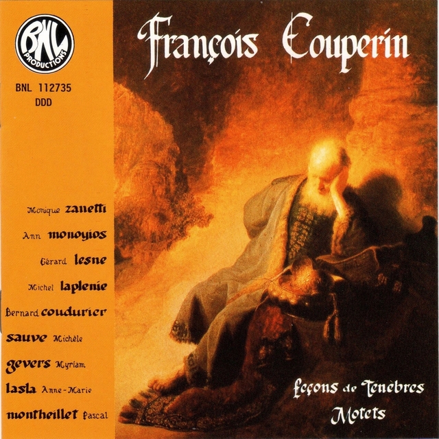 Couverture de Couperin: Leçons de Ténèbres & Motets