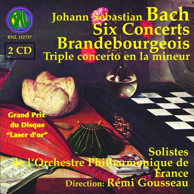 Couverture de Bach: Concertos Brandebourgeois