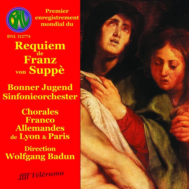 Couverture de Franz von Suppè: Requiem pour soli choeur et orchestre
