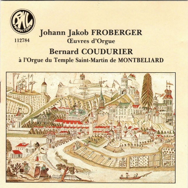 Couverture de Froberger: Oeuvres d'orgue