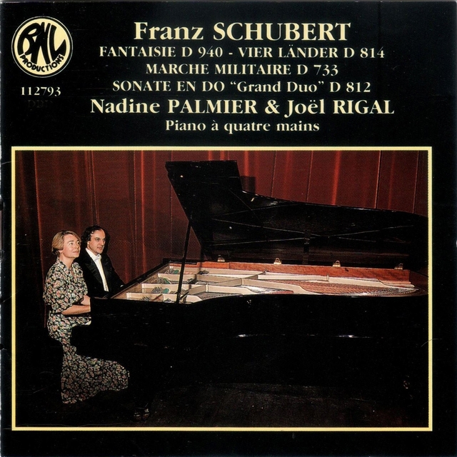 Couverture de Schubert: Piano à quatre mains