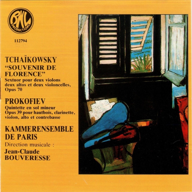 Couverture de Tchaikovsky & Prokofiev: Sextuor et Quintette