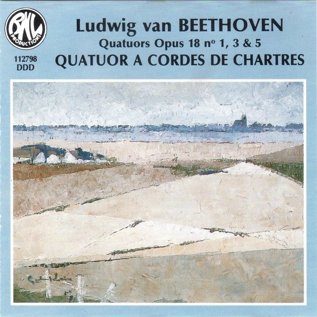 Couverture de Beethoven: Quatuors à cordes