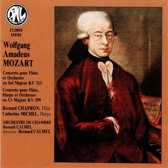 Couverture de Mozart: Concertos pour flûte, harpe et orchestre