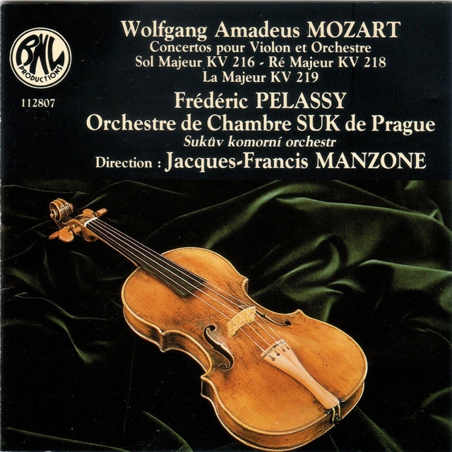 Couverture de Mozart: Concertos pour violon et orchestre