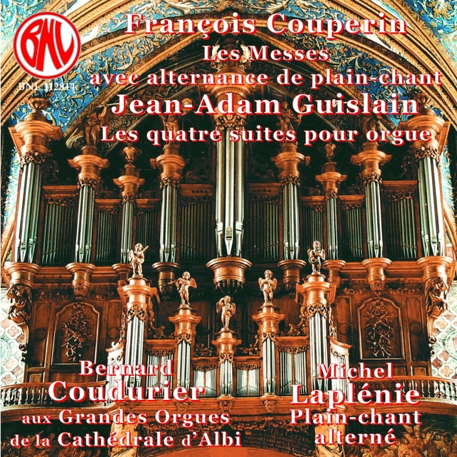 Couverture de Couperin: Intégrale orgue avec alternance de plain-chant