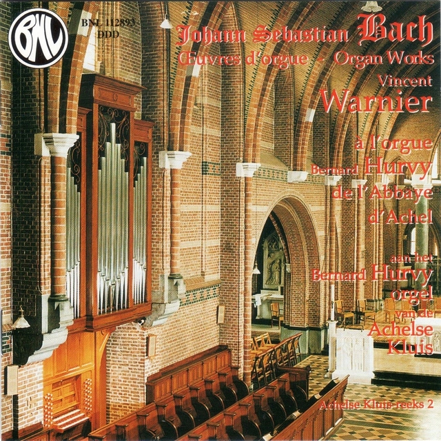 Couverture de Bach: L'orgue Bernard Hurvy d l'Abbaye d'Achel