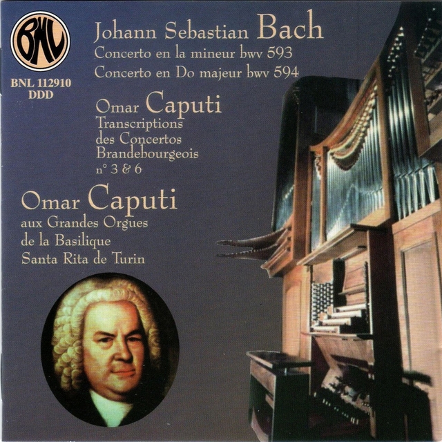 Bach: Concertos et transcriptions pour orgue