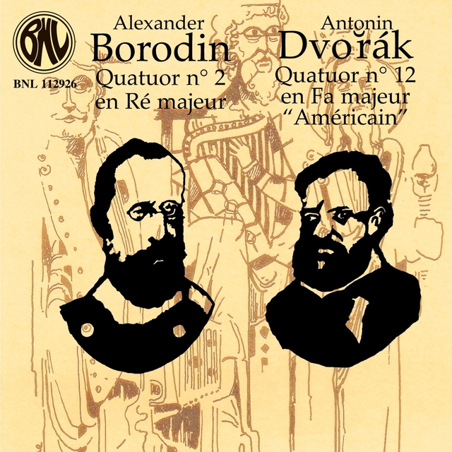 Couverture de Dvořák & Borodin: Quatuors à cordes