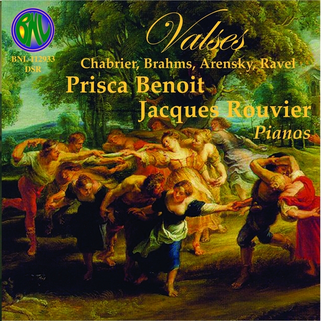 Couverture de Chabrier & Brahms: Valses