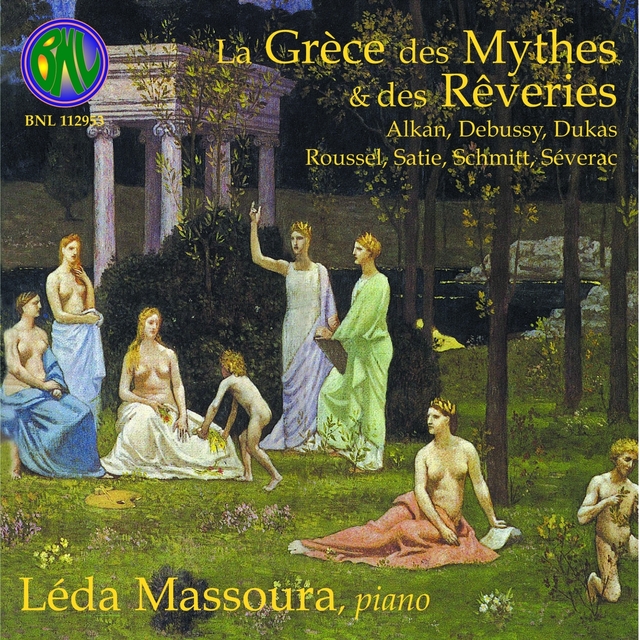 Couverture de La grèce des mythes et des rêveries