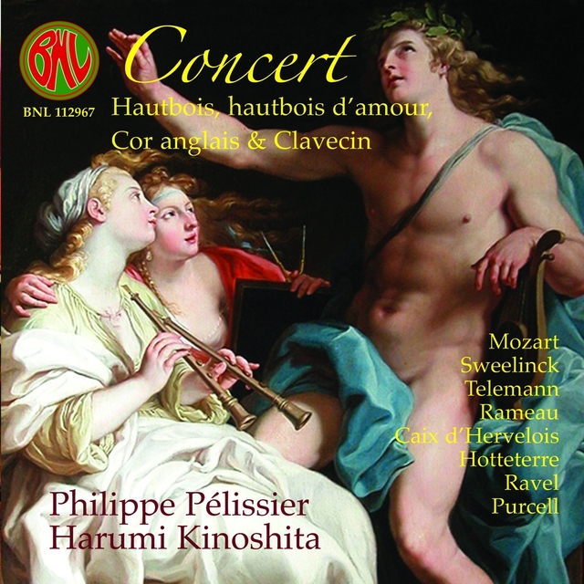 Couverture de Mozart: Concert Hautbois, hautbois d’amour, Cor anglais & Clavecin