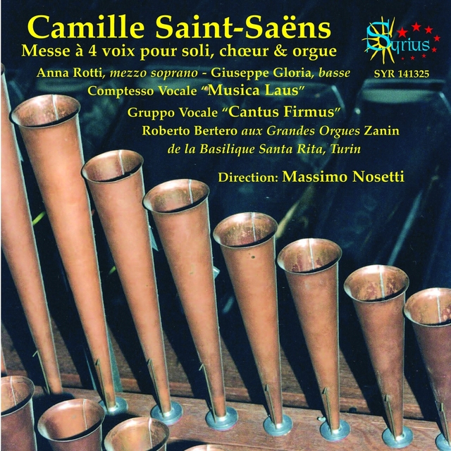 Couverture de Camille Saint-Saëns: Messe à 4 voix pour soli choeur et orgue