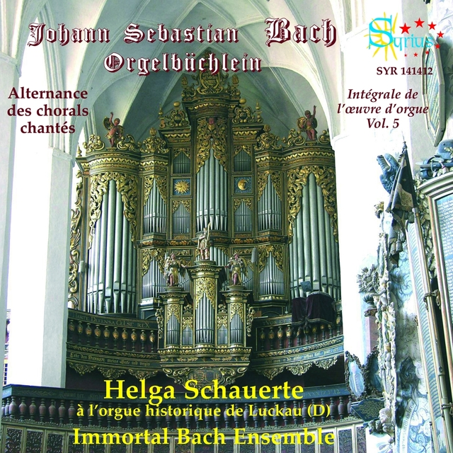 Couverture de Bach: Intégrale de l'oeuvre d'orgue, vol. 5