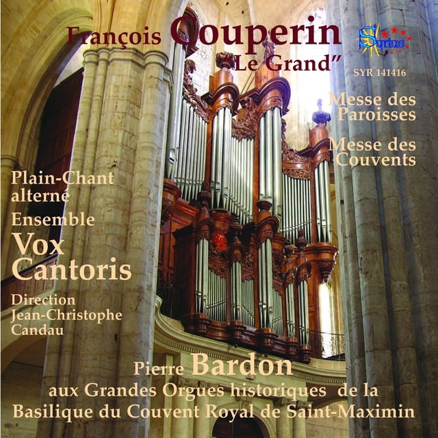 Couverture de Couperin: Intégrale orgue