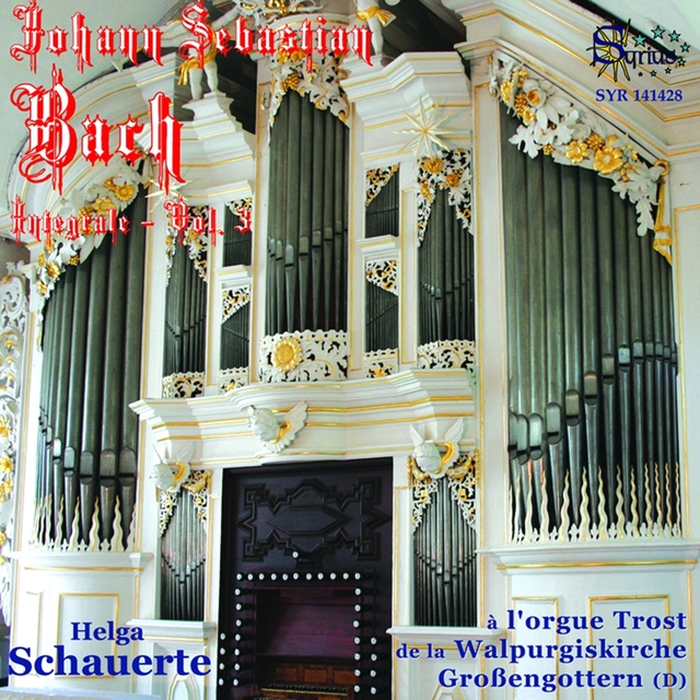 Couverture de Bach: Intégrale de l'oeuvre d'orgue, vol. 3