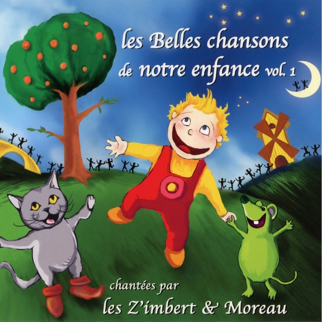 Couverture de Les belles chansons de notre enfance, vol. 1