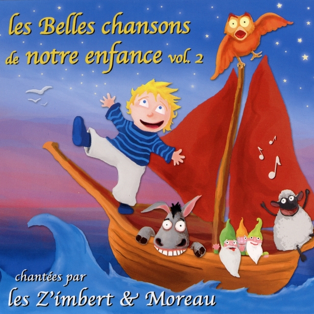 Couverture de Les belles chansons de notre enfance, vol. 2