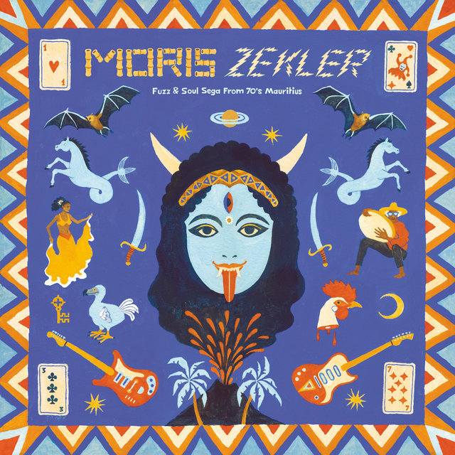 Couverture de Moris Zekler: Fuzz & Soul Sega from 70's Mauritius