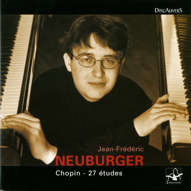 Couverture de Chopin: 27 études, Jean Frédéric Neuburger