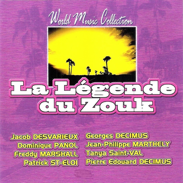 Couverture de La légende du zouk