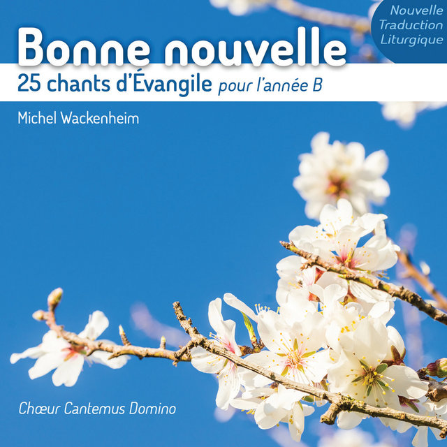 Couverture de Bonne nouvelle - 25 chants d'Évangile pour l'année B