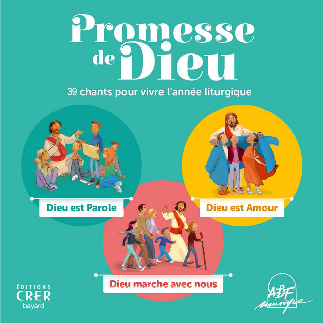 Couverture de Promesse de Dieu - 39 chants pour vivre l'année liturgique