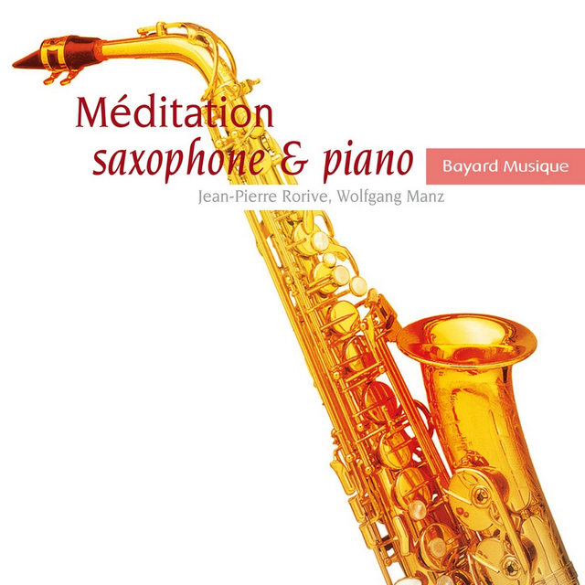 Couverture de Méditation saxophone & piano