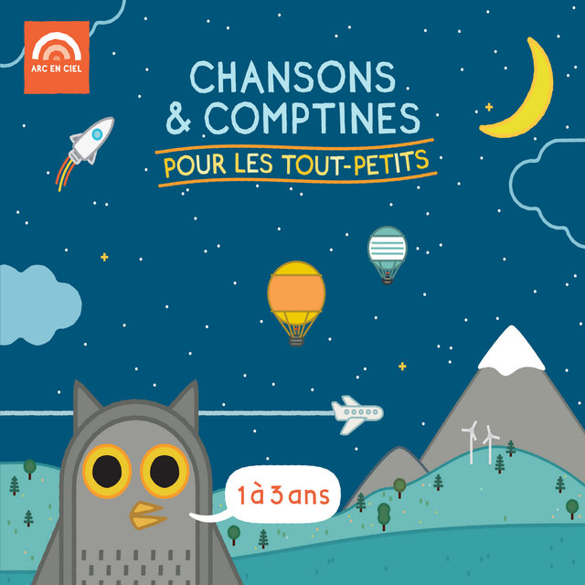 Couverture de Chansons & comptines pour les tout-petits (1 à 3 ans)