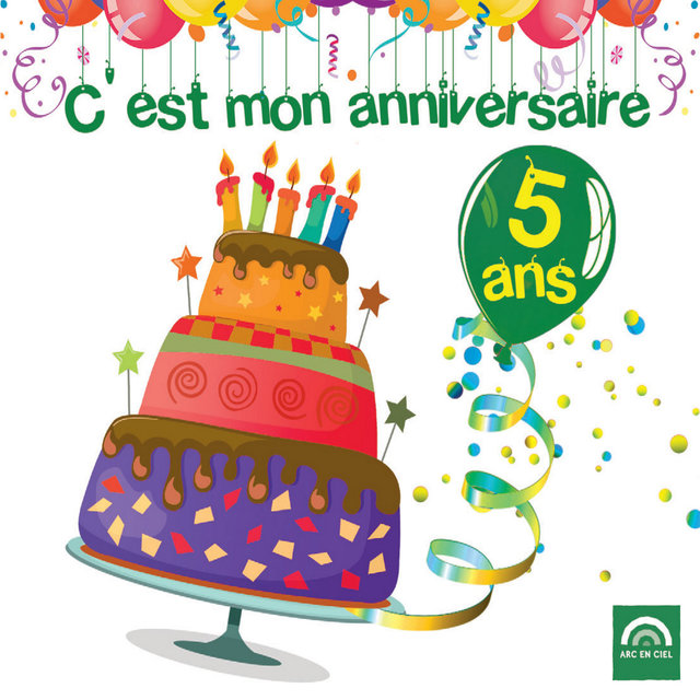 Couverture de C'est mon anniversaire : 5 ans