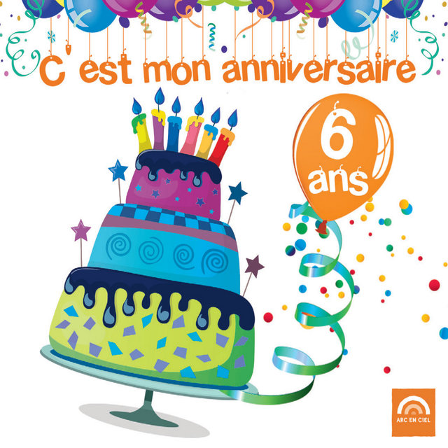 Couverture de C'est mon anniversaire: 6 ans