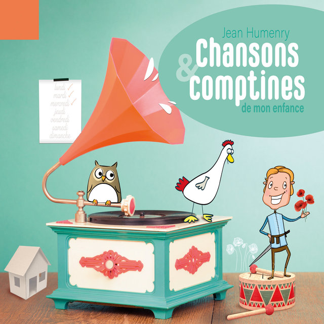 Couverture de Chansons & comptines de mon enfance