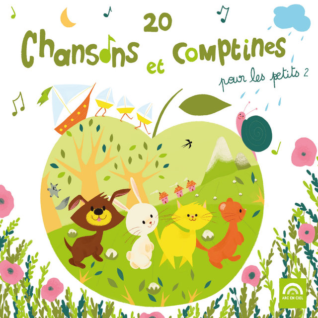 Couverture de 20 chansons et comptines pour les petits, Vol. 2