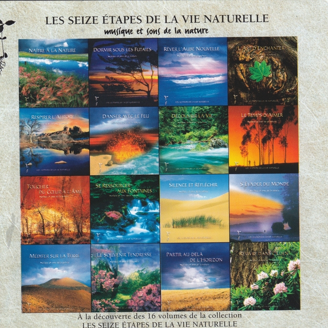 Couverture de Les seize étapes de la vie naturelle