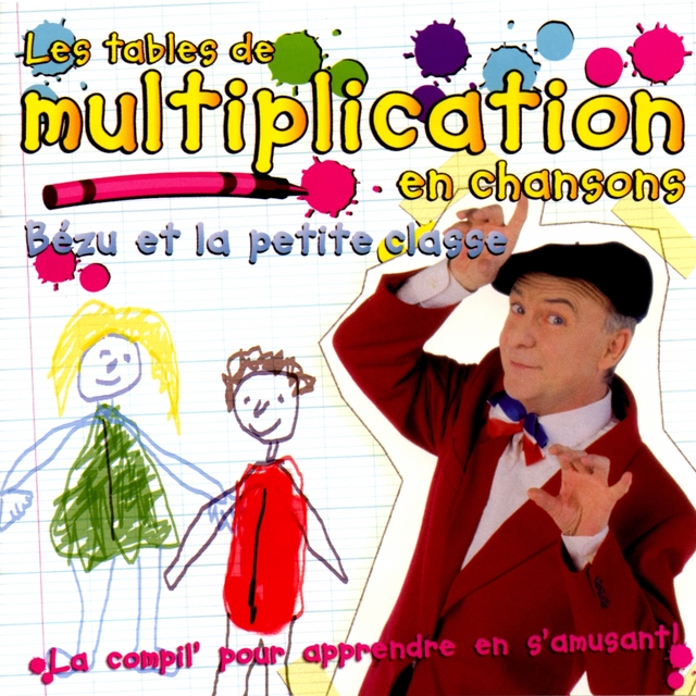 Couverture de Les tables de multiplication en chansons