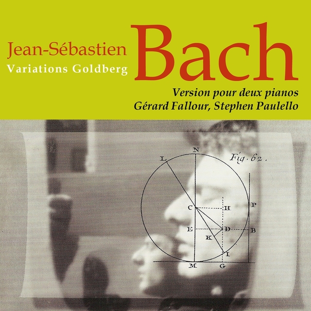 Couverture de Jean-Sébastien Bach variations Goldberg Version pour deux pianos de Joseph Rheiberger / Max Reger