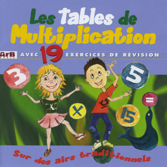 Couverture de Les tables de Multiplication