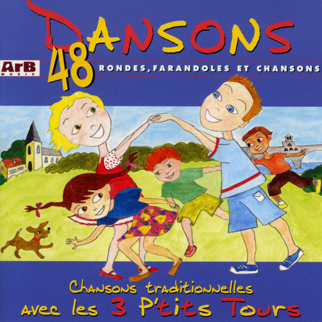 Couverture de Dansons 48 rondes, comptines et berceuses