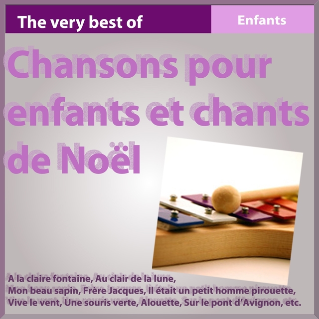 Couverture de Chansons pour enfants et chants de Noël