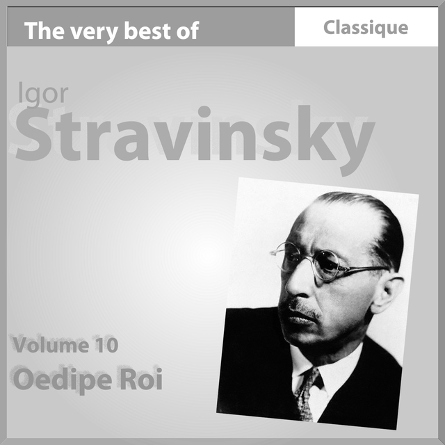 Couverture de Stravinsky : Oedipe Roi
