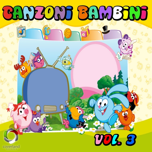 Couverture de Canzoni bambini, vol. 3