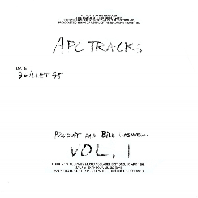 Couverture de APC Tracks, Vol. 1