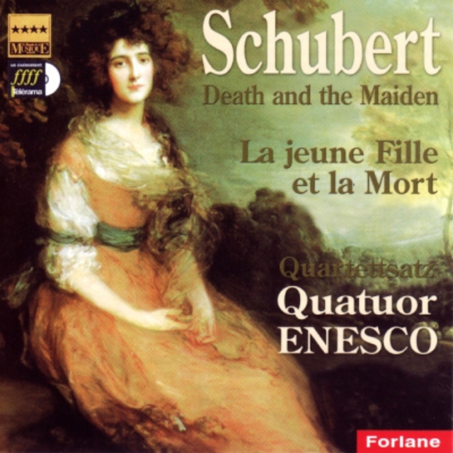 Couverture de Frantz Schubert: La jeune fille et la mort, Quatuor No. 14 - Quaterttsatz No. 12