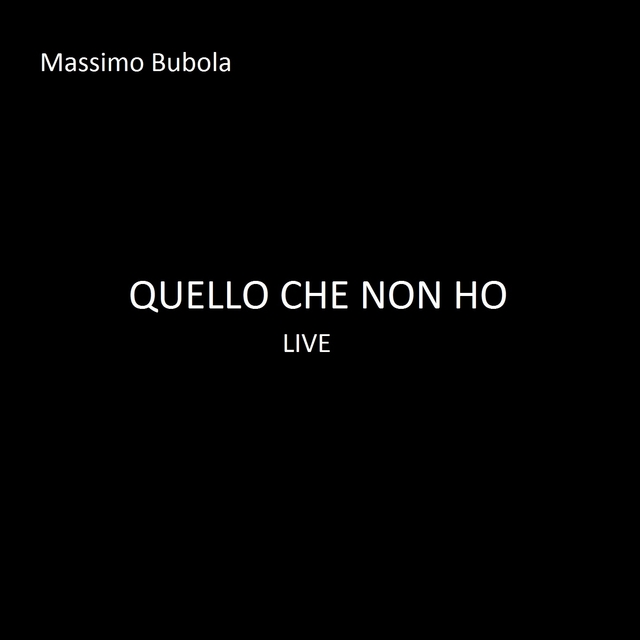 Couverture de Quello che non ho