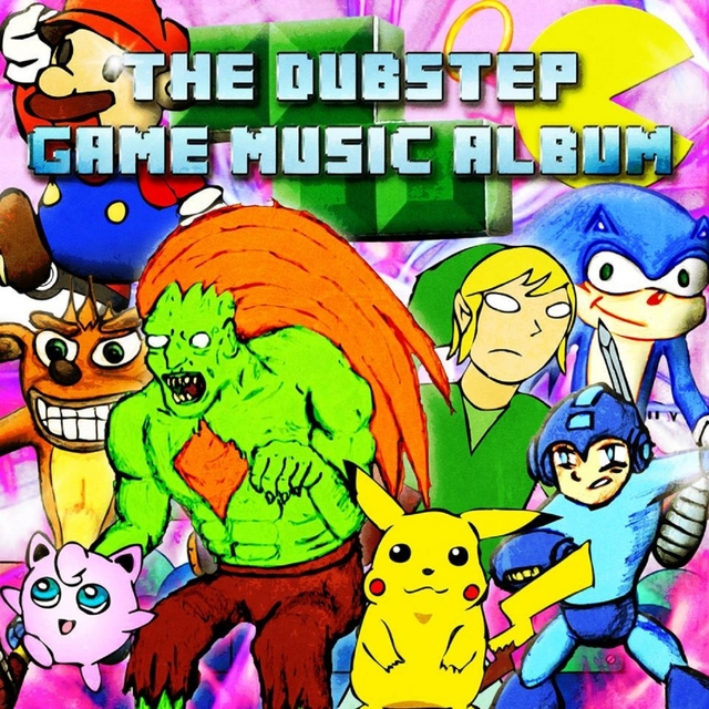 Couverture de The Dubstep Game Music Album