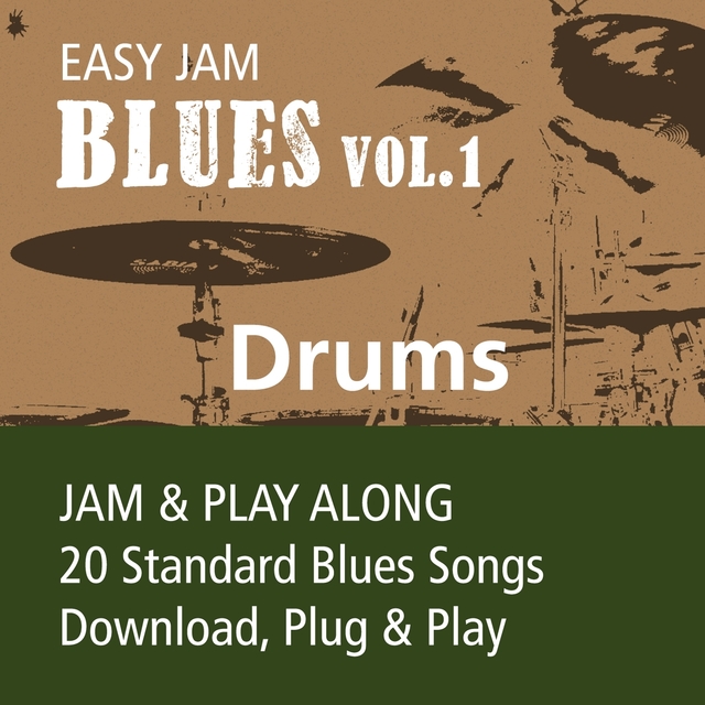 Couverture de Easy Jam Blues, Vol.1 - Drums